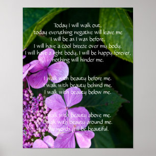 Navajo Prayer Poster