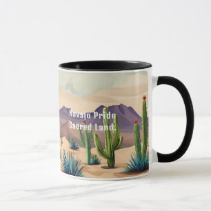 Navajo Pride Custom Typography Coffee Mug
