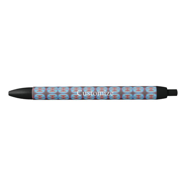 Navajo red rocks Thunder_Cove  Black Ink Pen (Front)