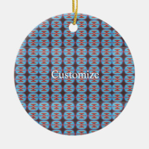 Navajo red rocks Thunder_Cove Ceramic Ornament