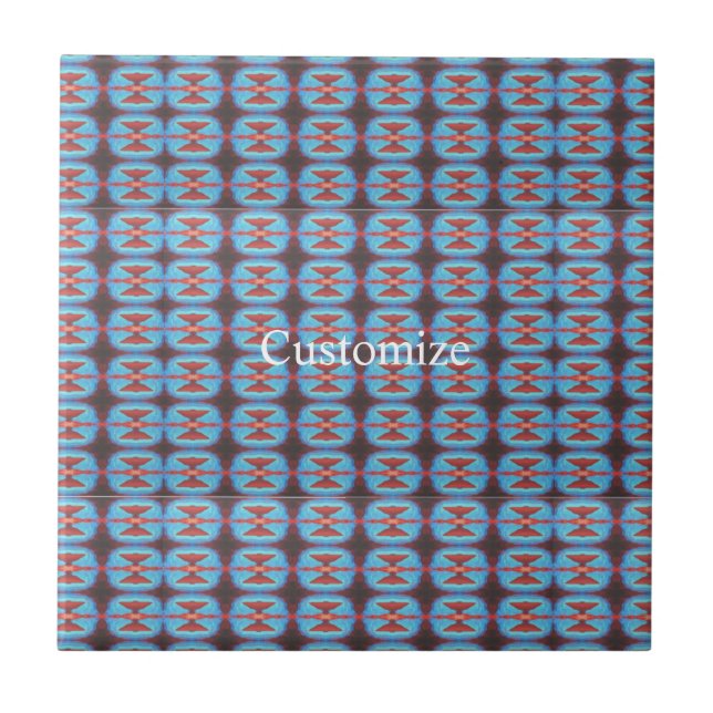 Navajo red rocks Thunder_Cove  Ceramic Tile (Front)