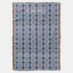 Navajo red rocks Thunder_Cove Throw Blanket