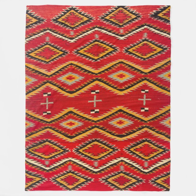 NAVAJO SADDLE BLANKET 1910 REPRINT (Front)