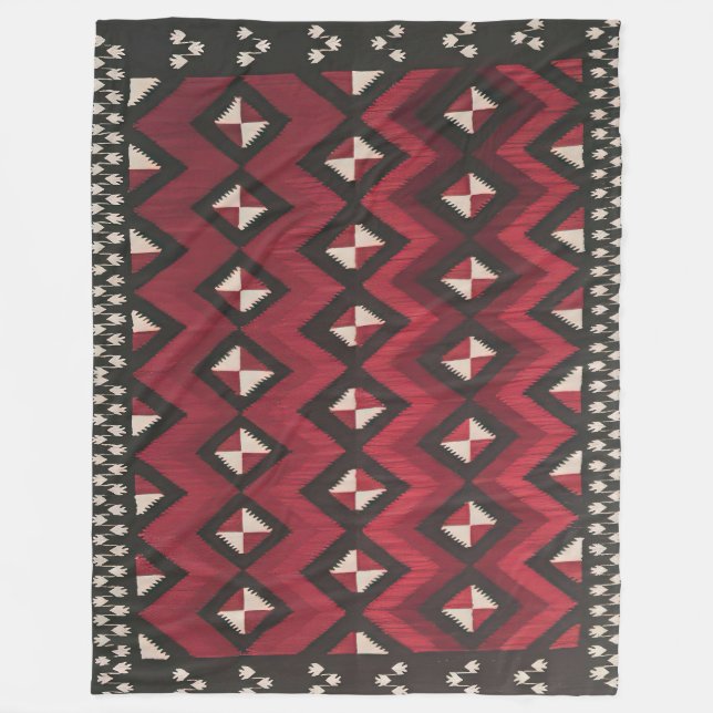 NAVAJO SADDLE BLANKET REPRINT FROM 1920 (Front)
