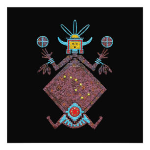 Navajo Sand Painting and Mythology Photo Print