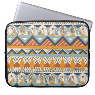 Navajo Style Seamless Pattern Design Laptop Sleeve