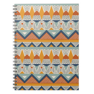 Navajo Style Seamless Pattern Design Notebook