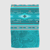 Navajo Tribal Turquoise Faux Leather Tool