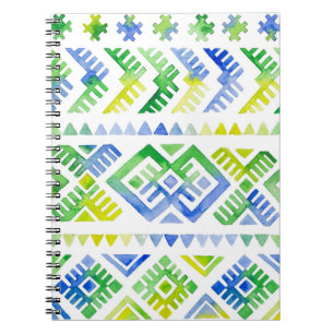 Navajo Tribute: Watercolor Tribal Majesty Notebook