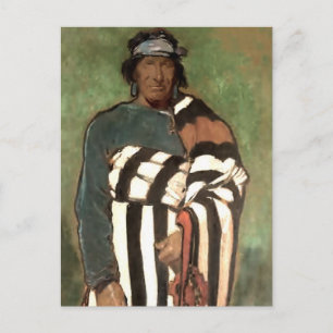 “Navajo” Western Art by Gerald Cassidy Postcard