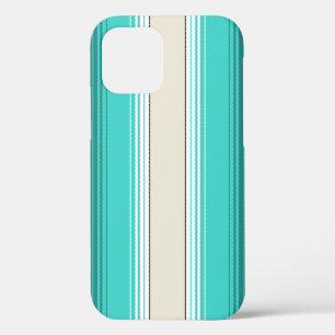 Navajo White, Turquoise Orange Mexican Blanket Ser iPhone 12 Case