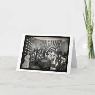 Naval Academy Sponsors Photo 1908 Card