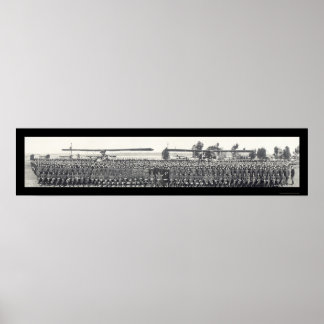 Naval Air San Diego Photo 1918 Poster