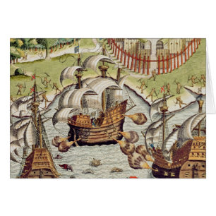 Naval Battle between the Portuguese and French