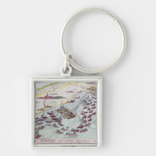 Naval Combat off the Coast of The Hague Key Ring