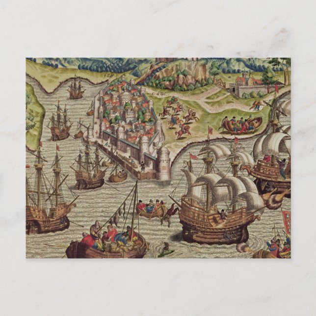 Naval Combat Postcard (Front)