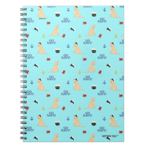 Naval Dogs Spiral Notebook Journal