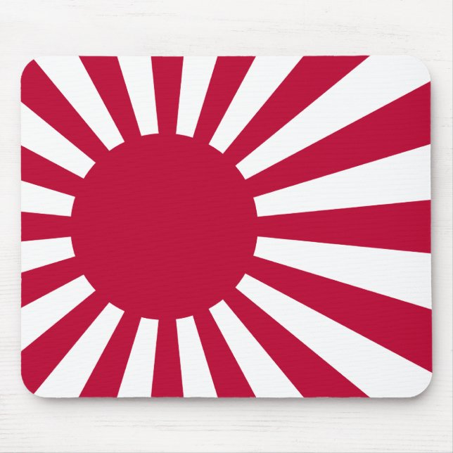 Naval Ensign of Japan flag Mouse Pad (Front)