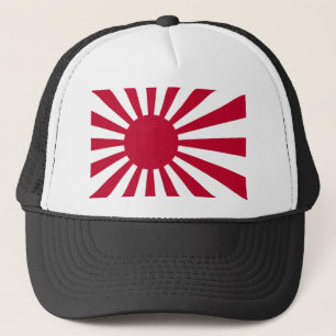 Naval Ensign of Japan - Japanese Rising Sun Flag Trucker Hat