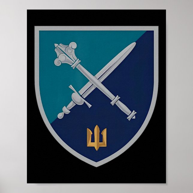 Naval Infantry Corps Command (ukraine) Ukrainian M Poster (Front)