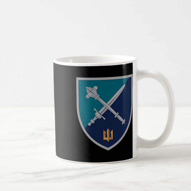 Naval Infantry Corps Command (ukraine) V2 Ukrainia Coffee Mug (Right)