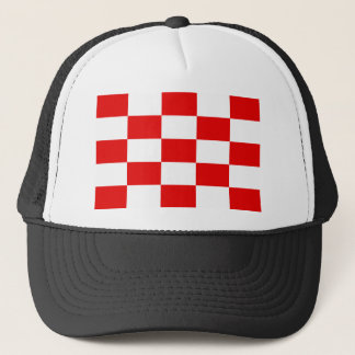 Naval Jack Of The Independent State Of Croatia, Cr Trucker Hat