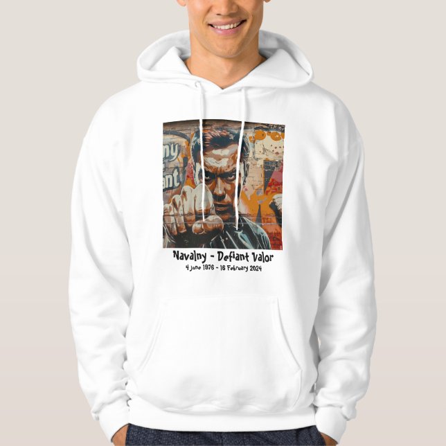 Navalny - Defiant Valor Hoodie (Front)