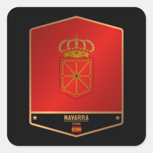 Navarra Square Sticker