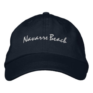 Navarre Beach Florida Embroidered Baseball Hat
