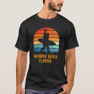 Navarre Beach  Florida Sasquatch Souvenir T-Shirt