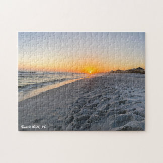 Navarre Beach Florida Sunset Jigsaw Puzzle