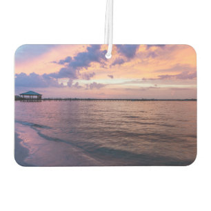 Navarre Beach Magic Hour Purple Sunset Car Air Freshener