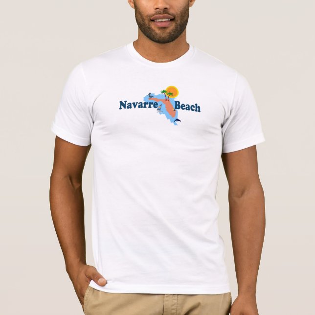 Navarre Beach. T-Shirt (Front)