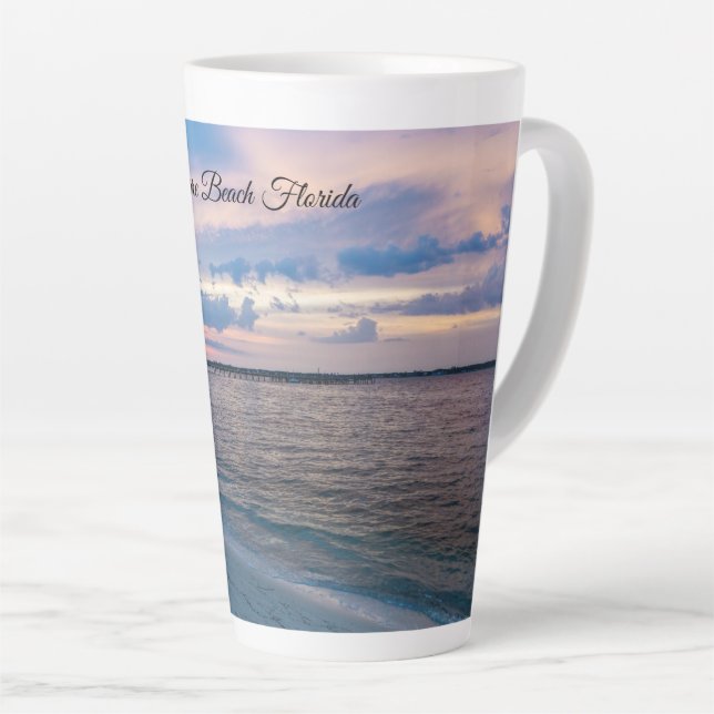 Navarre Santa Rosa Sunset Latte Mug (Right Angle)
