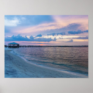 Navarre Santa Rosa Sunset Poster