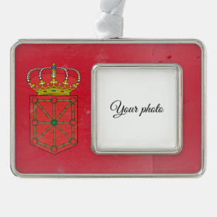 Navarre Silver Plated Framed Ornament