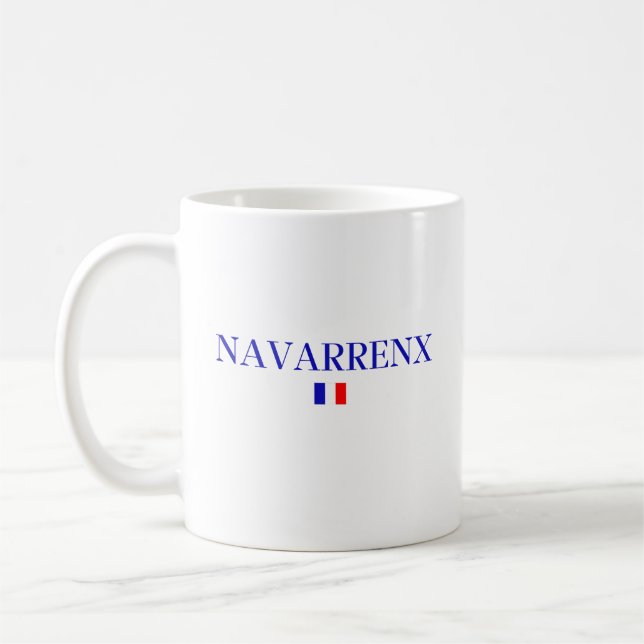 NAVARRENX France Coffee Mug (Left)