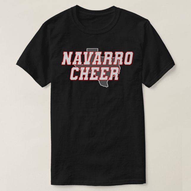 Navarro Cheer Texas Logo Premium TShirt (Design Front)