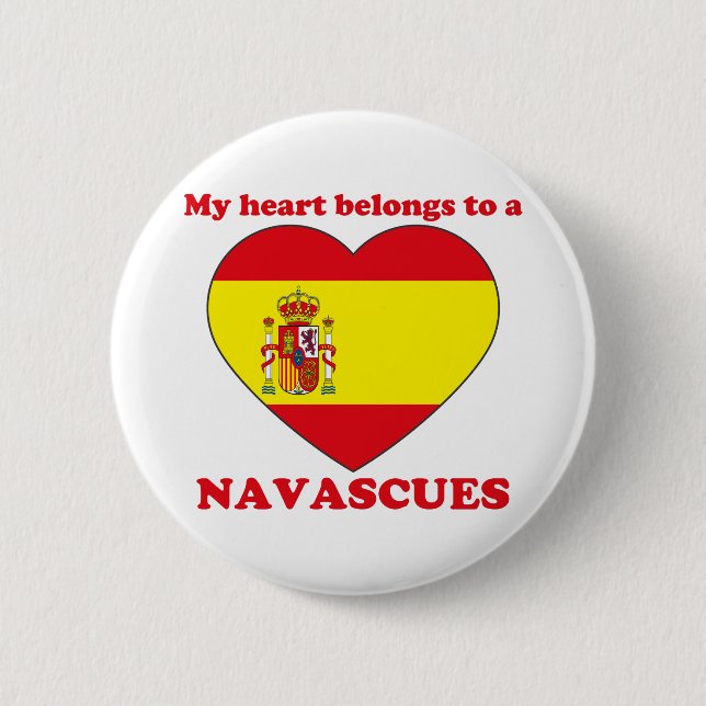 Navascues 6 Cm Round Badge (Front)