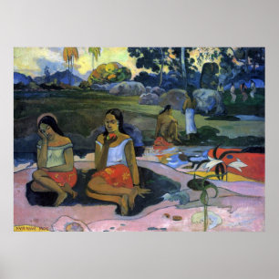 Nave Nave Moe by Eugène Henri Paul Gauguin Poster