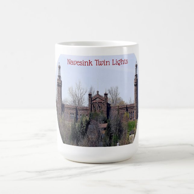 Navesink Twin Lights Lighthouse Mug (Center)
