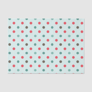 Navidad Angel Polka Dots Tissue Paper
