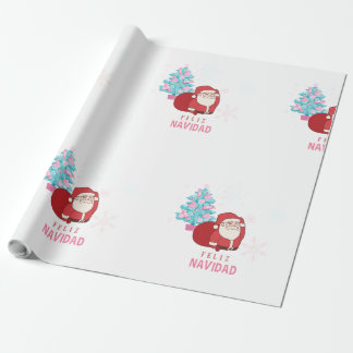 Navideña envelope wrapping paper