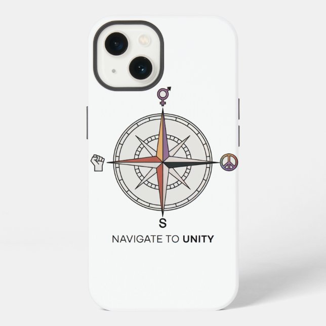 Navigate to Unity Compass iphone case (Back)