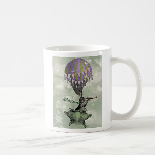 Navigating Rabbit Coffee Mug (Right)