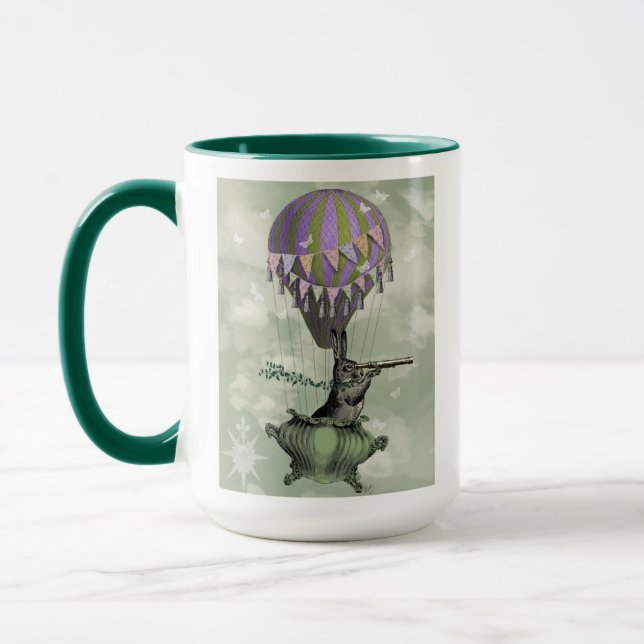 Navigating Rabbit Mug (Left)