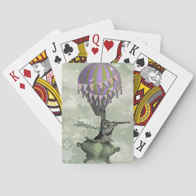 Navigating Rabbit Playing Cards (Back)