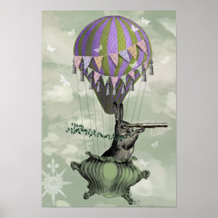 Navigating Rabbit Poster