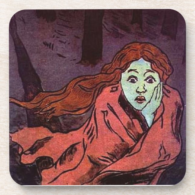 Navigating Trauma Face Of Fear Coaster (Front)
