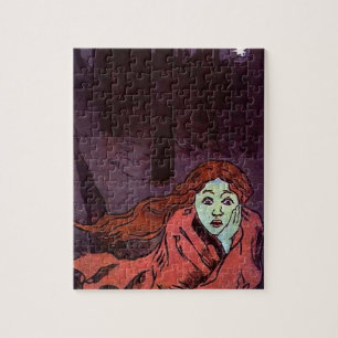 Navigating Trauma Face Of Fear Jigsaw Puzzle